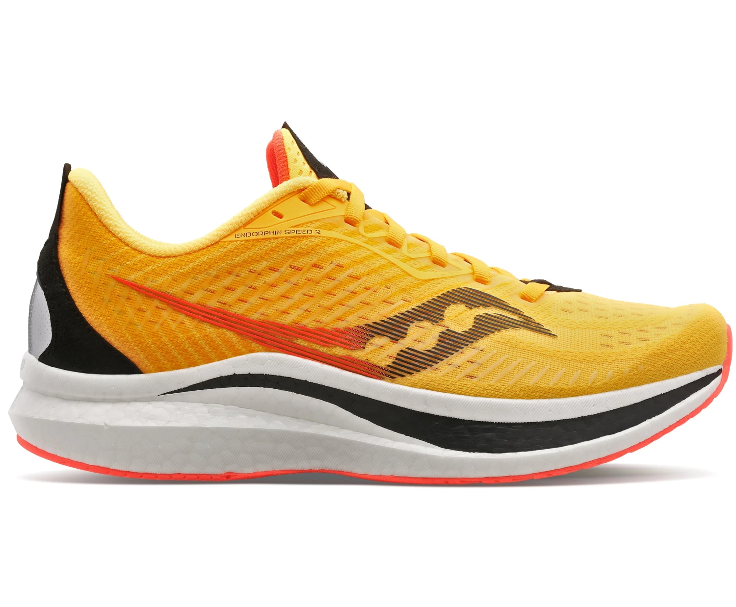 Saucony Men's Endorphin Speed 2 (16 - VIZI Gold/VIZI Red)