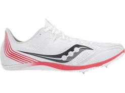 Saucony Men’s Endorphin 3 (1 - White/Vizi Red)