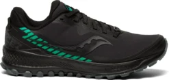 Saucony Women's Peregrine ICE+ 2 (1 - Black/Jade)