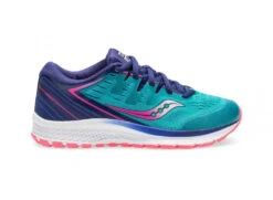 Saucony Kid's Guide ISO 2 (6 - Teal/Pink)