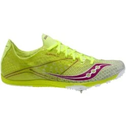 Saucony Women's Endorphin LD4 (1 -Yellow/White/Pink)