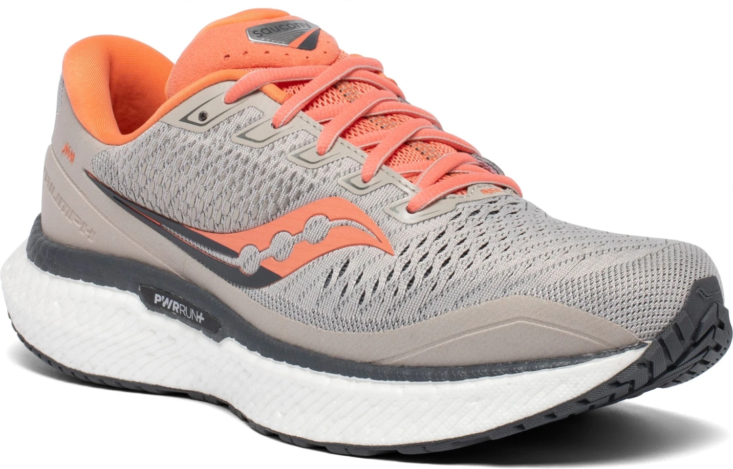 Saucony Women's Triumph 18 (30 - Moonrock/coral)