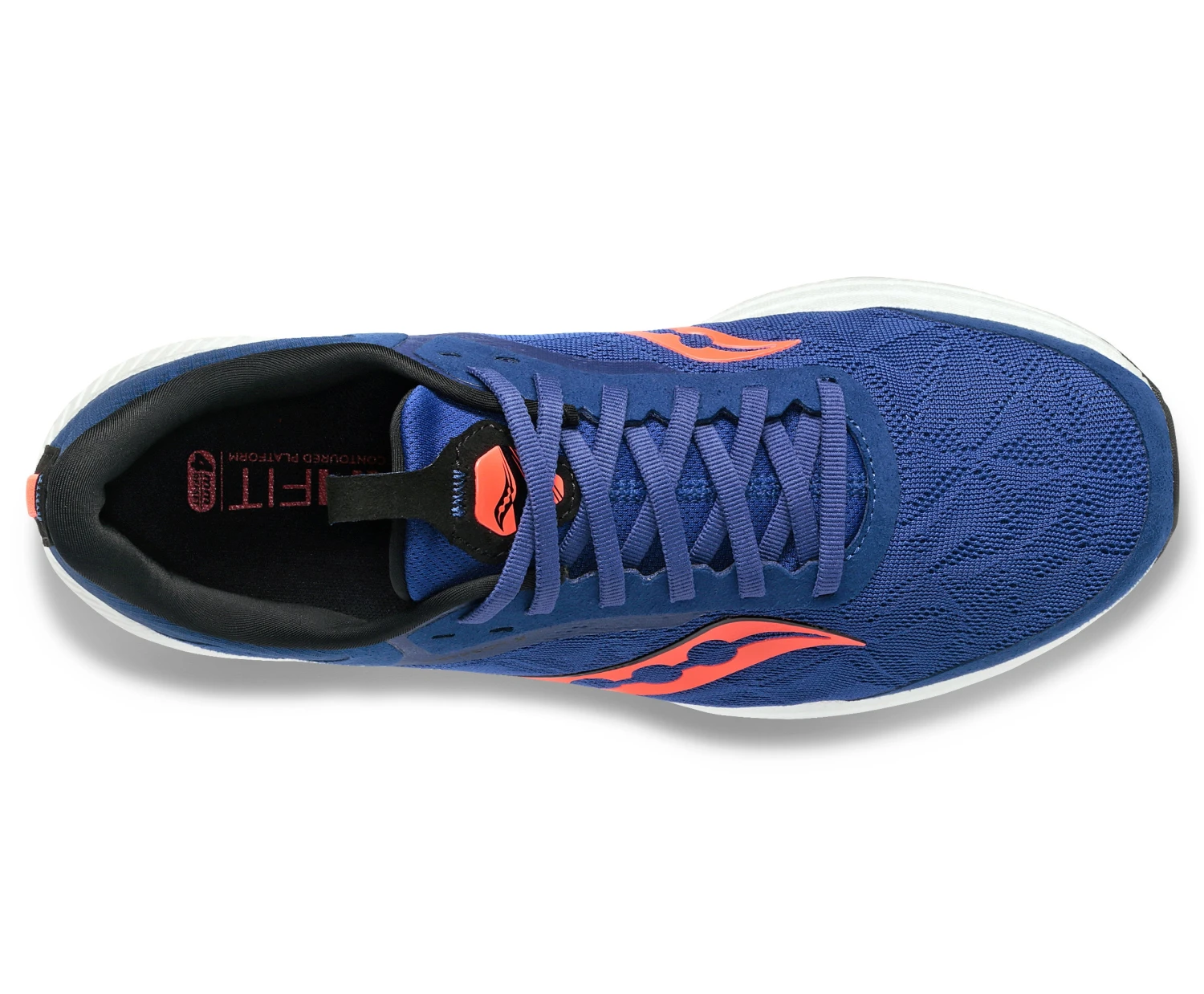 Saucony Men's Freedom 5 (16 - Sapphire/VIZI Red) - Image 3