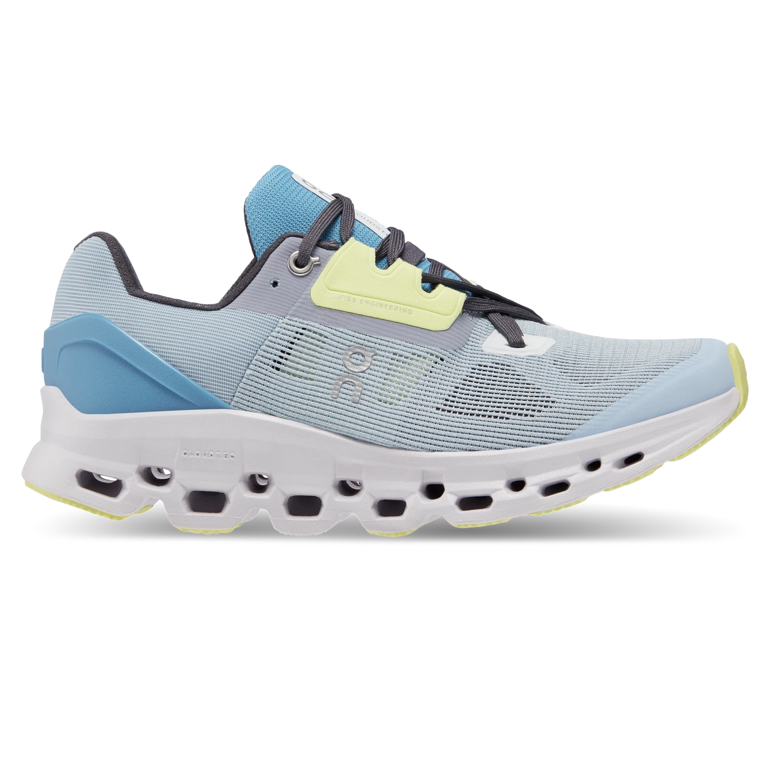On Women’s Cloudstratus (Chambray/Lavender)