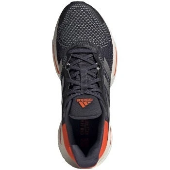ADIDAS Men’s Solar Glide 5 (Shadow Navy/Silver Metallic/Impact Orange) - Image 2