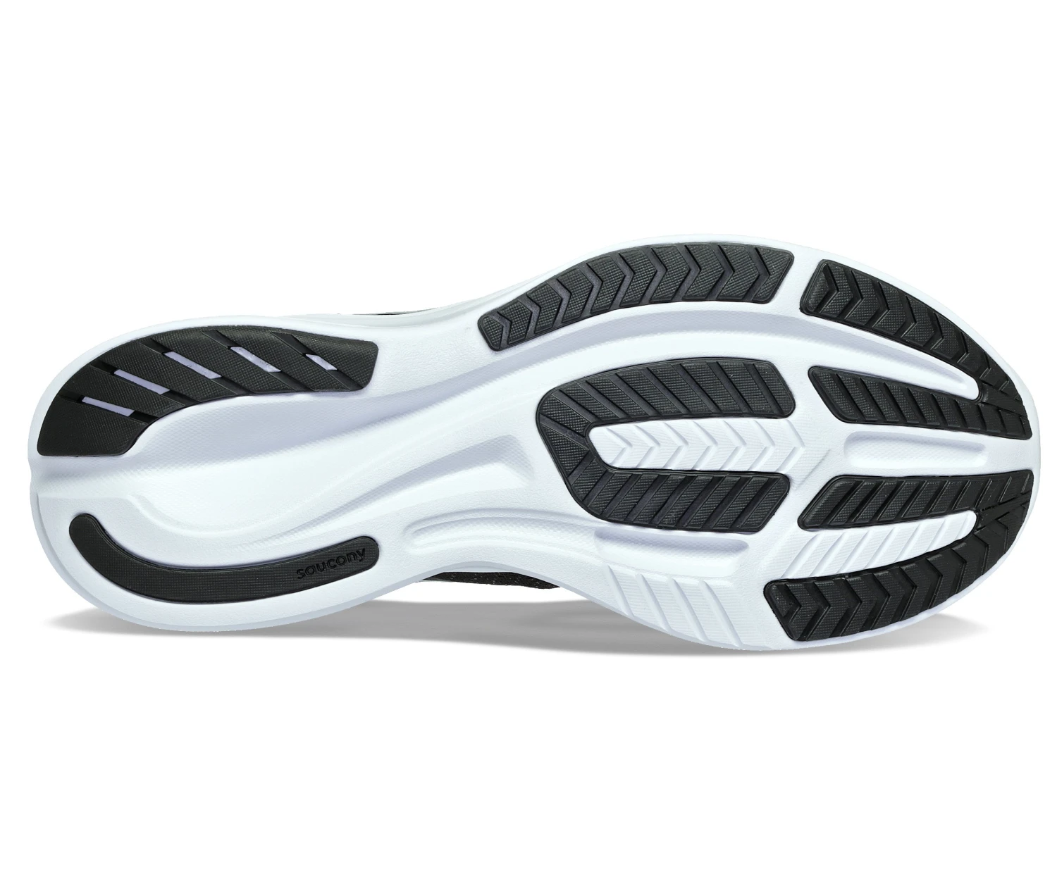Saucony Men’s Ride 16 (05 - Black/White) - Image 4
