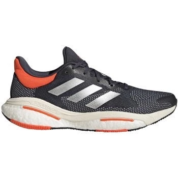 ADIDAS Men’s Solar Glide 5 (Shadow Navy/Silver Metallic/Impact Orange)