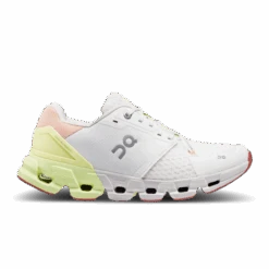 On Women’s Cloudflyer 4 (White/Hay)