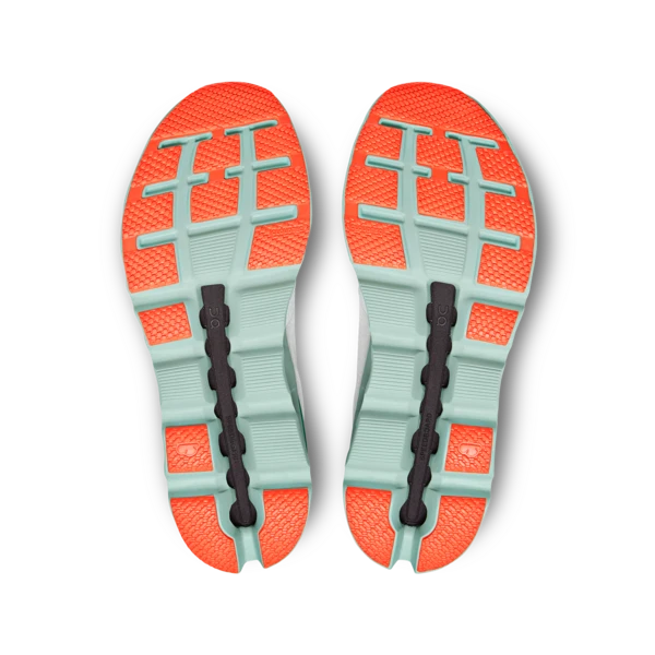 On Men’s Cloudstratus (Undyed-White/Creek) - Image 6