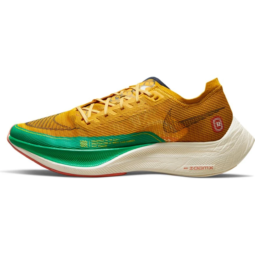 Nike Men's ZoomX Vaporfly NEXT% 2 "Olympic Trials" (700 - Dark Sulphur/Thunder Blue/Stadium Green) - Image 2