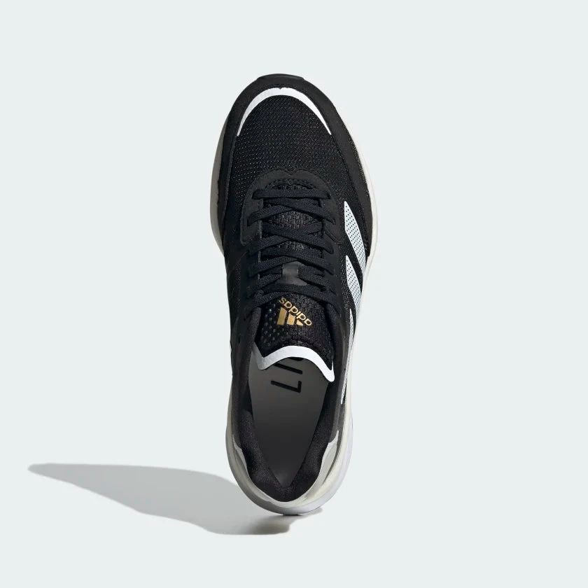 ADIDAS Women’s Adizero Boston 10 (Core Black / Cloud White / Gold Metallic) - Image 5