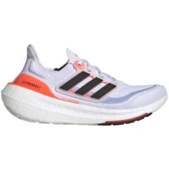 ADIDAS Women's Ultraboost Light (Footwear White/Core Black/Solar Red)