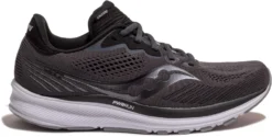 Saucony Women's Ride 14 (45 - Charcoal/Black)
