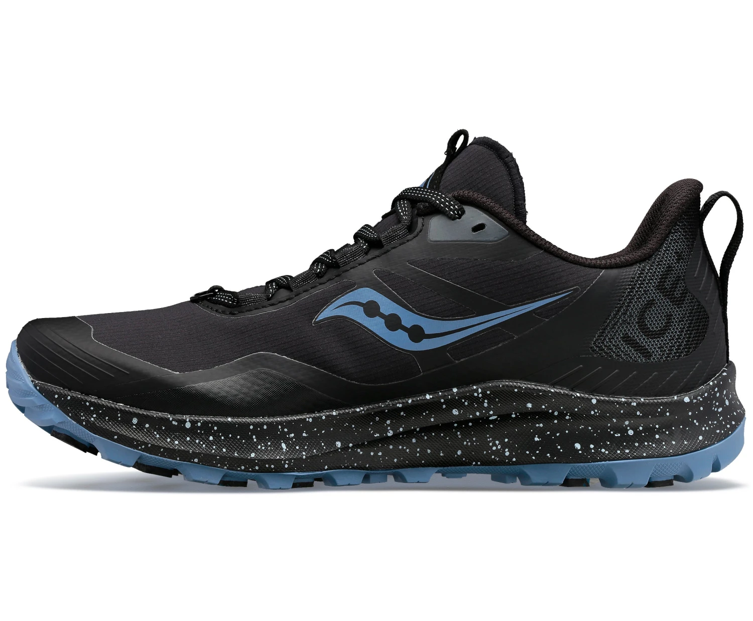 Saucony Women's Peregrine ICE+ 3 (10 - Black/Summit) - Image 3