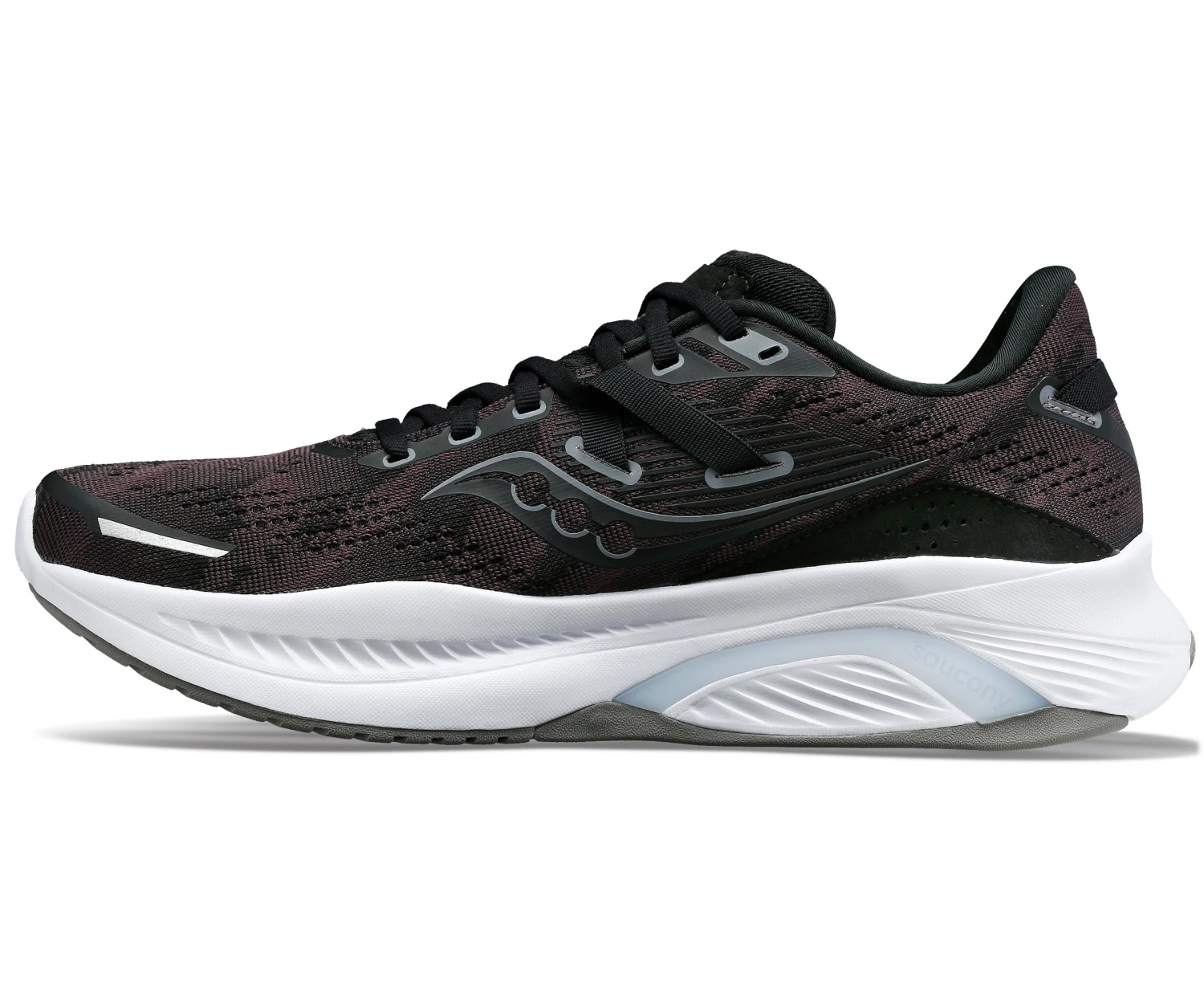 Saucony Women's Guide 16 WIDE (05 - Black/White) - Image 3