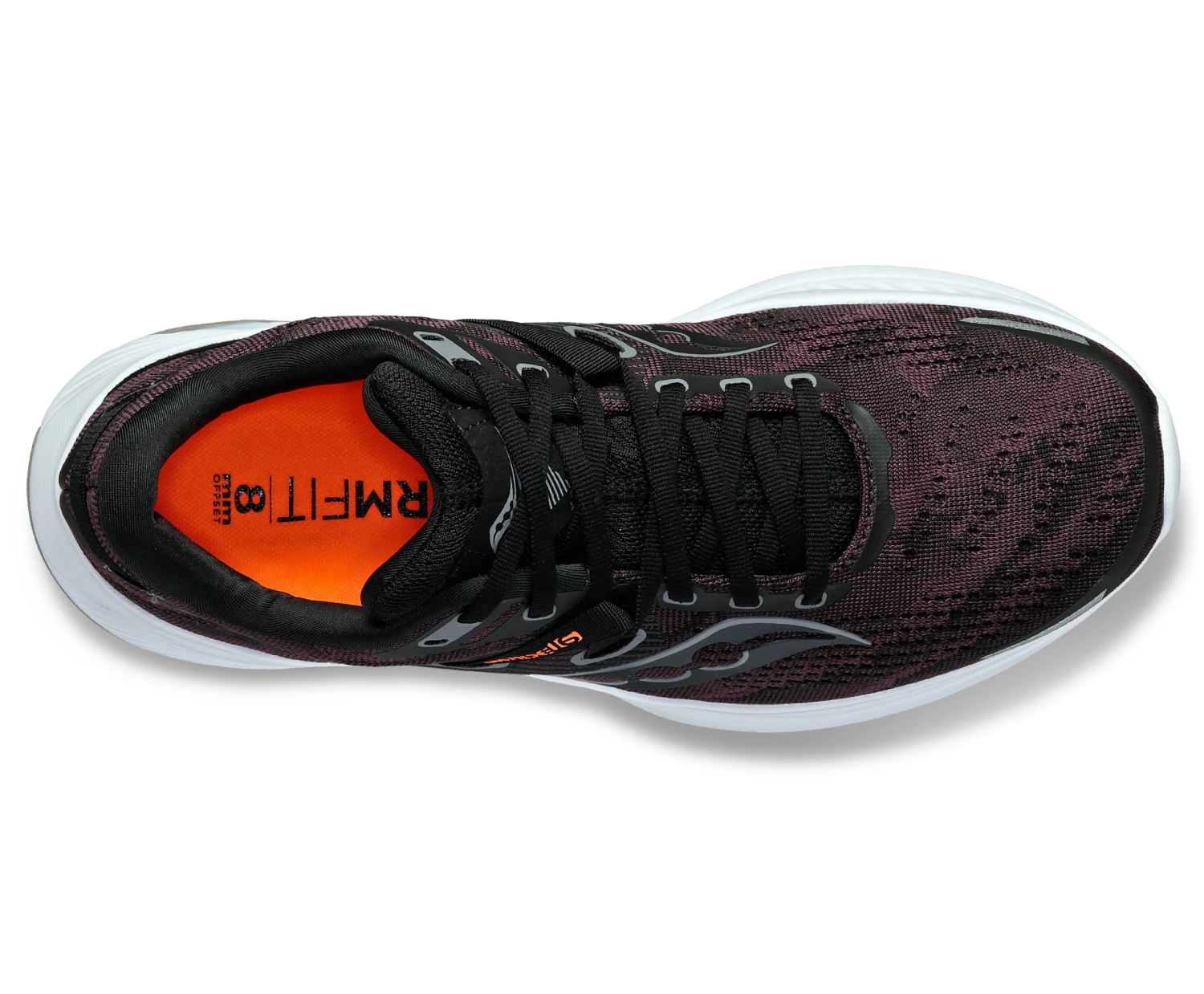 Saucony Women's Guide 16 WIDE (05 - Black/White) - Image 4