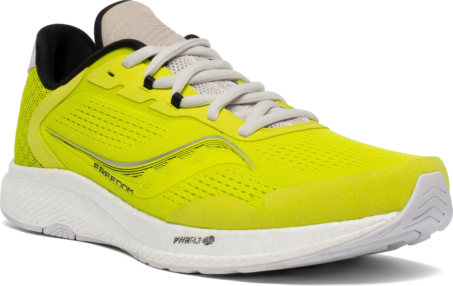 Saucony Men's Freedom 4 (55 - Citrus/Fog) - Image 3