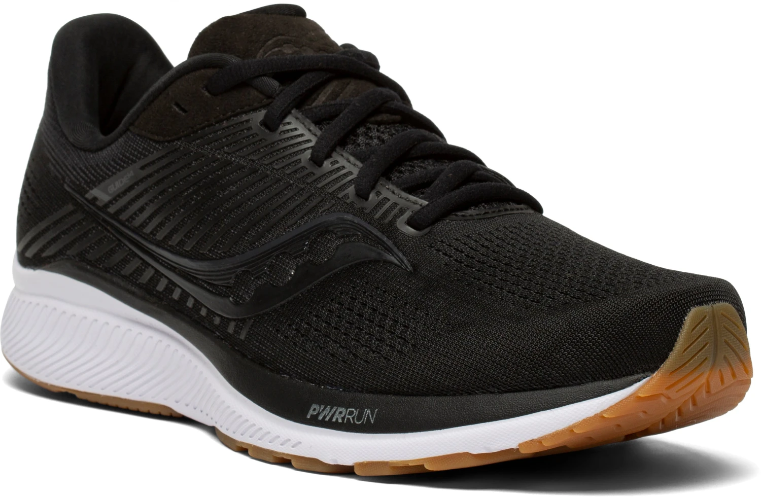 Saucony Men's Guide 14 (12 - Black/Gum) - Image 3