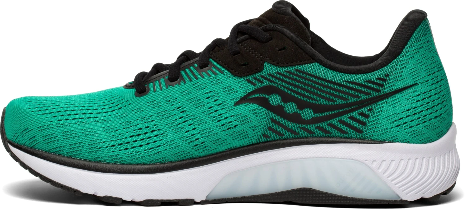 Saucony Men's Guide 14 (20 - Jade/Vizi Orange) - Image 2