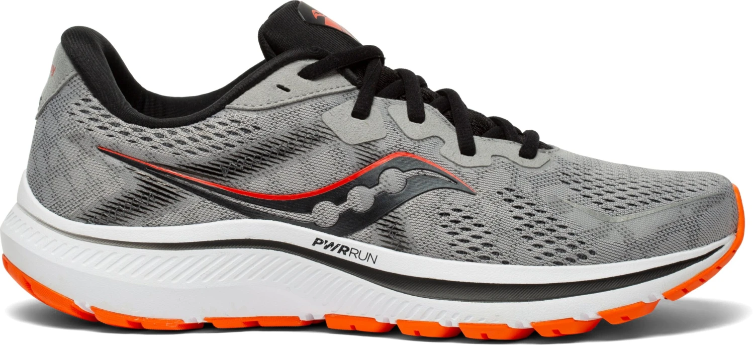Saucony Men's Omni 20 (20 - Alloy/Fire)