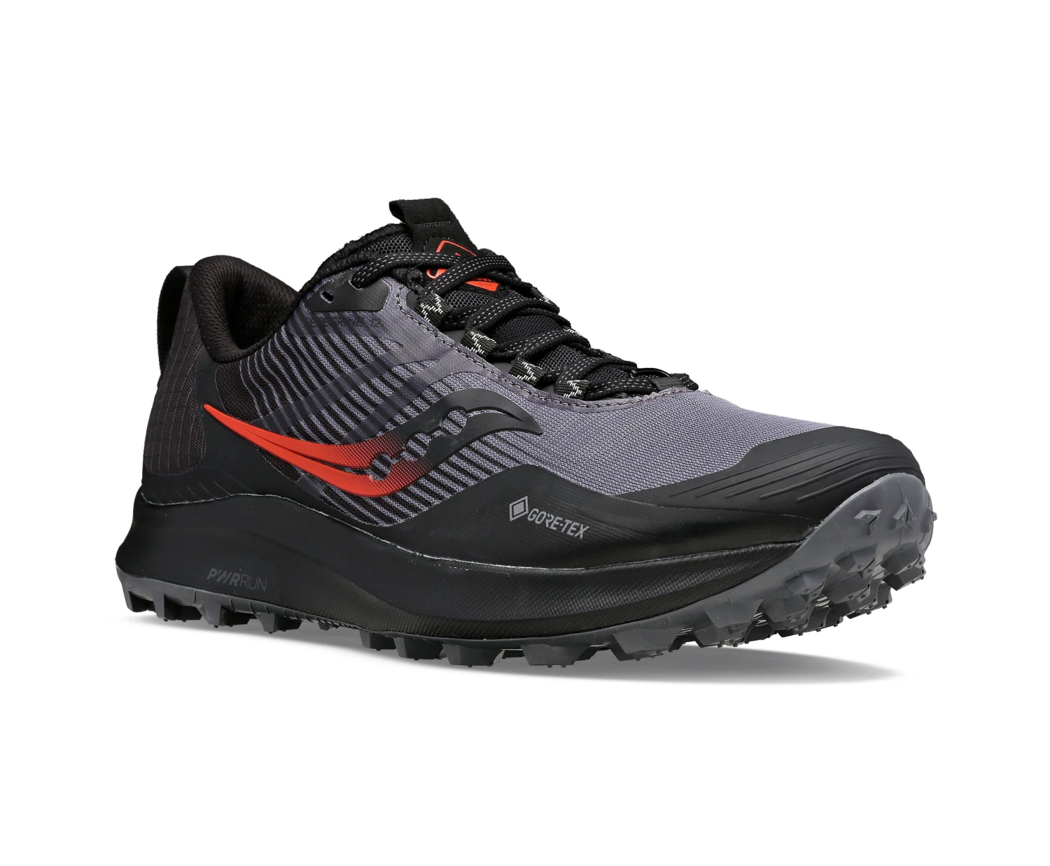 Saucony Men's Peregrine 12 GTX (20 - Charcoal/Black) - Image 3