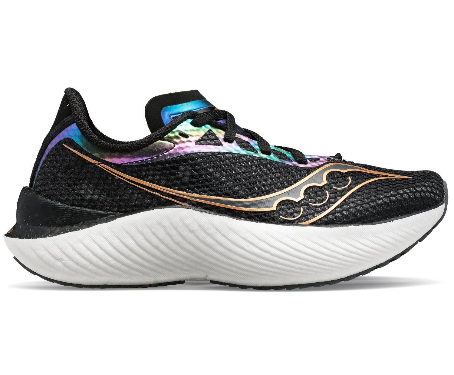 Saucony Men's Endorphin Pro 3 (10 - Black/Goldstruck)