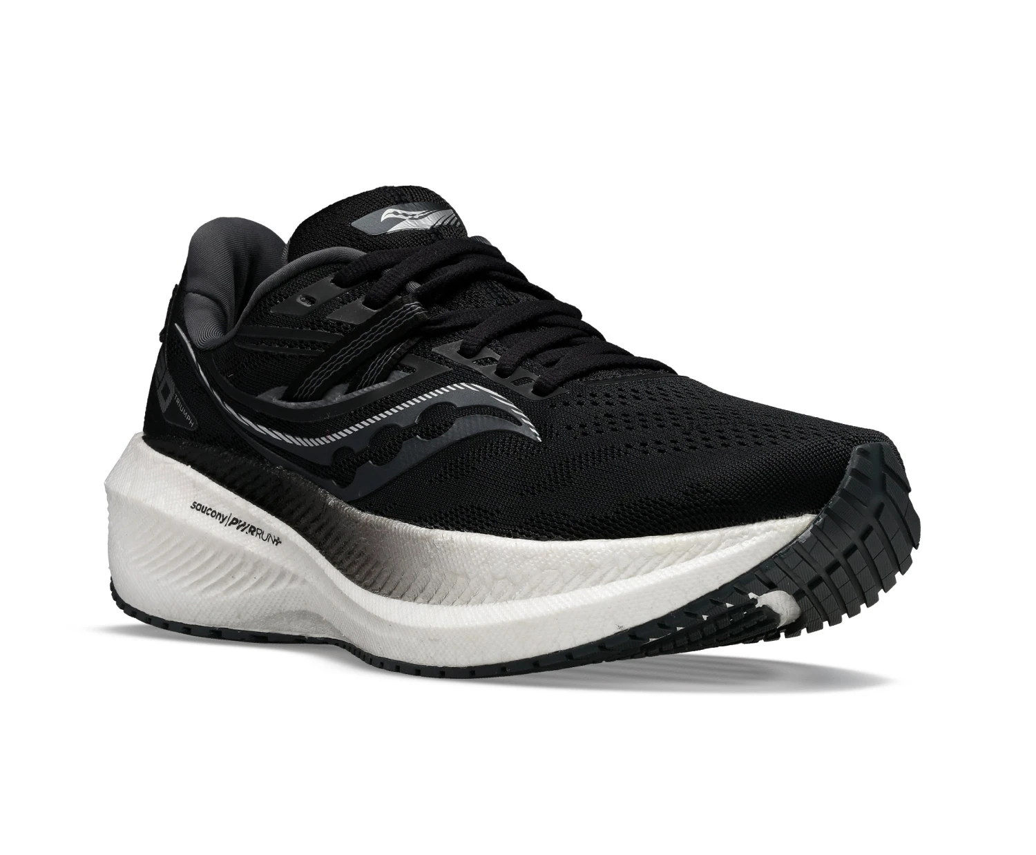 Saucony Men's Triumph 20 (10 - Black/White) - Image 2