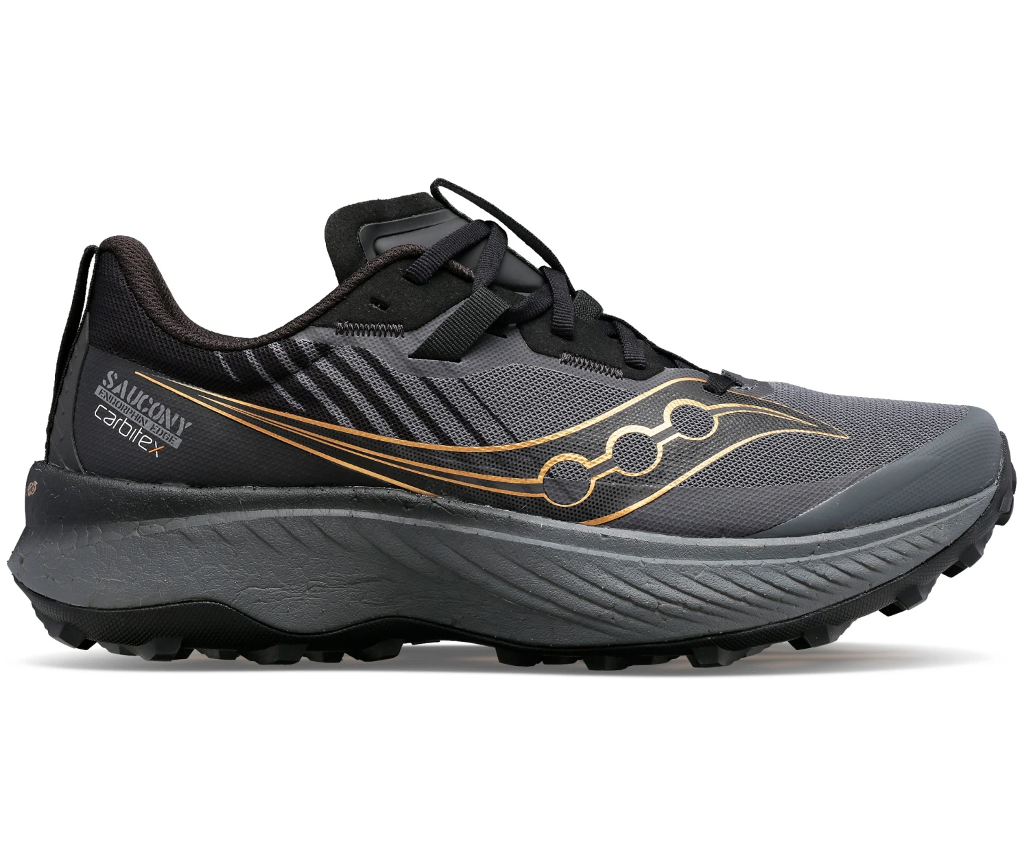 Saucony Men's Endorphin Edge (10 - Black/Goldstruck)