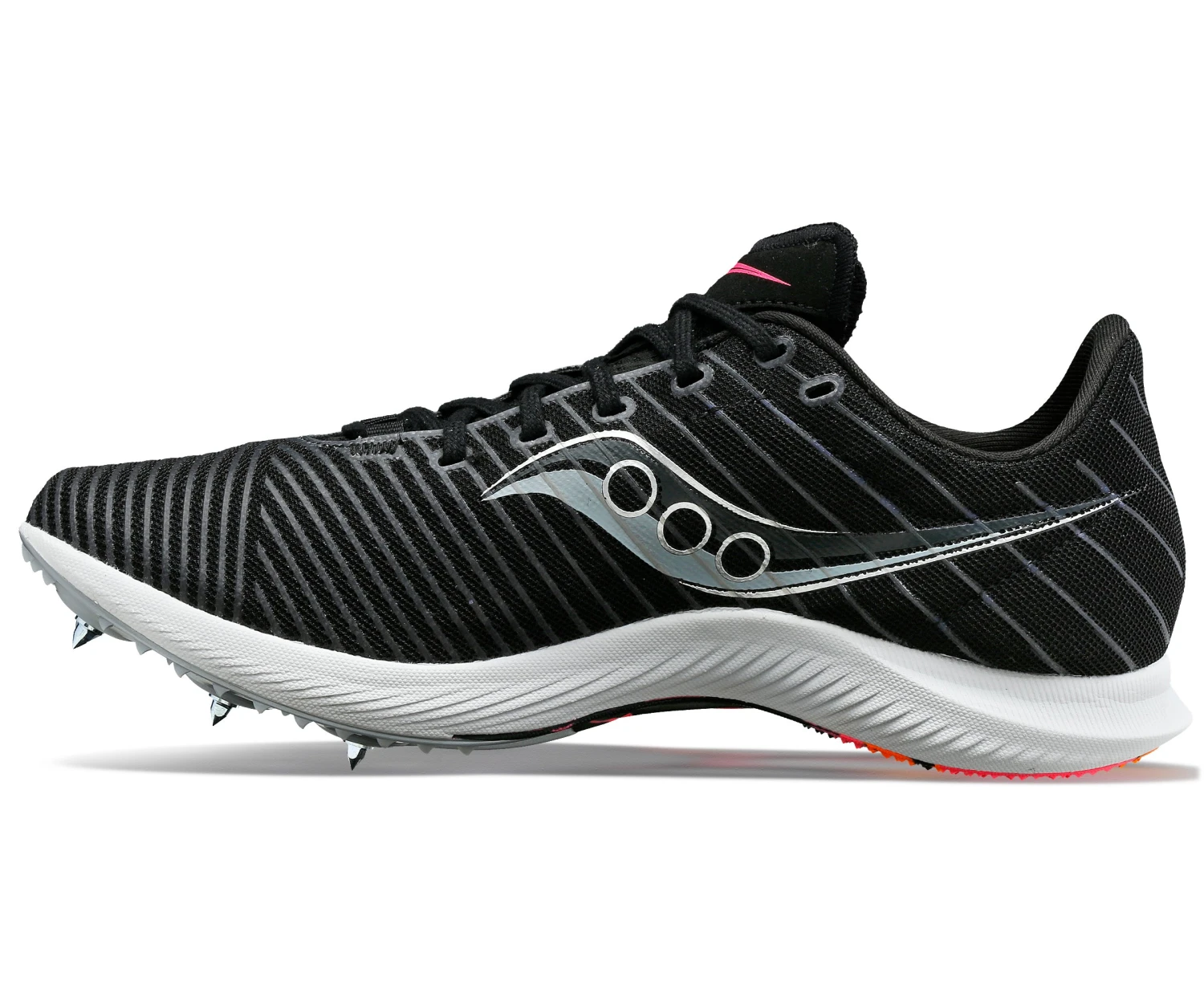 Saucony Men's Velocity MP (85 - Black/VIZI) - Image 3