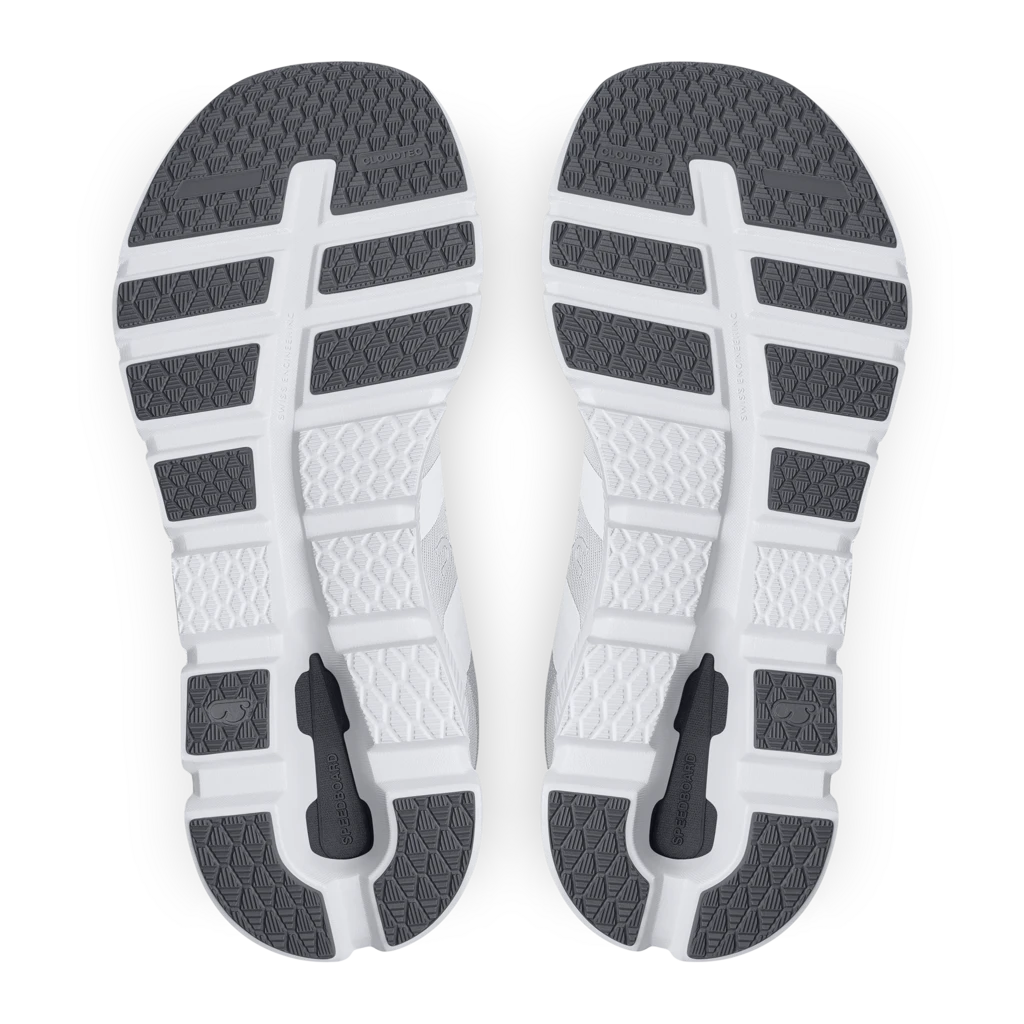 On Women's Cloudrunner (White/Frost) - Image 4