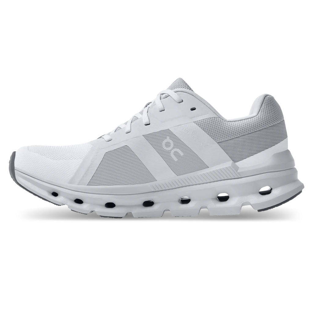On Women's Cloudrunner (White/Frost) - Image 5