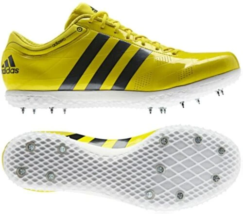 ADIDAS Unisex Adizero High Jump (Vivid Yellow/Black) - Image 2
